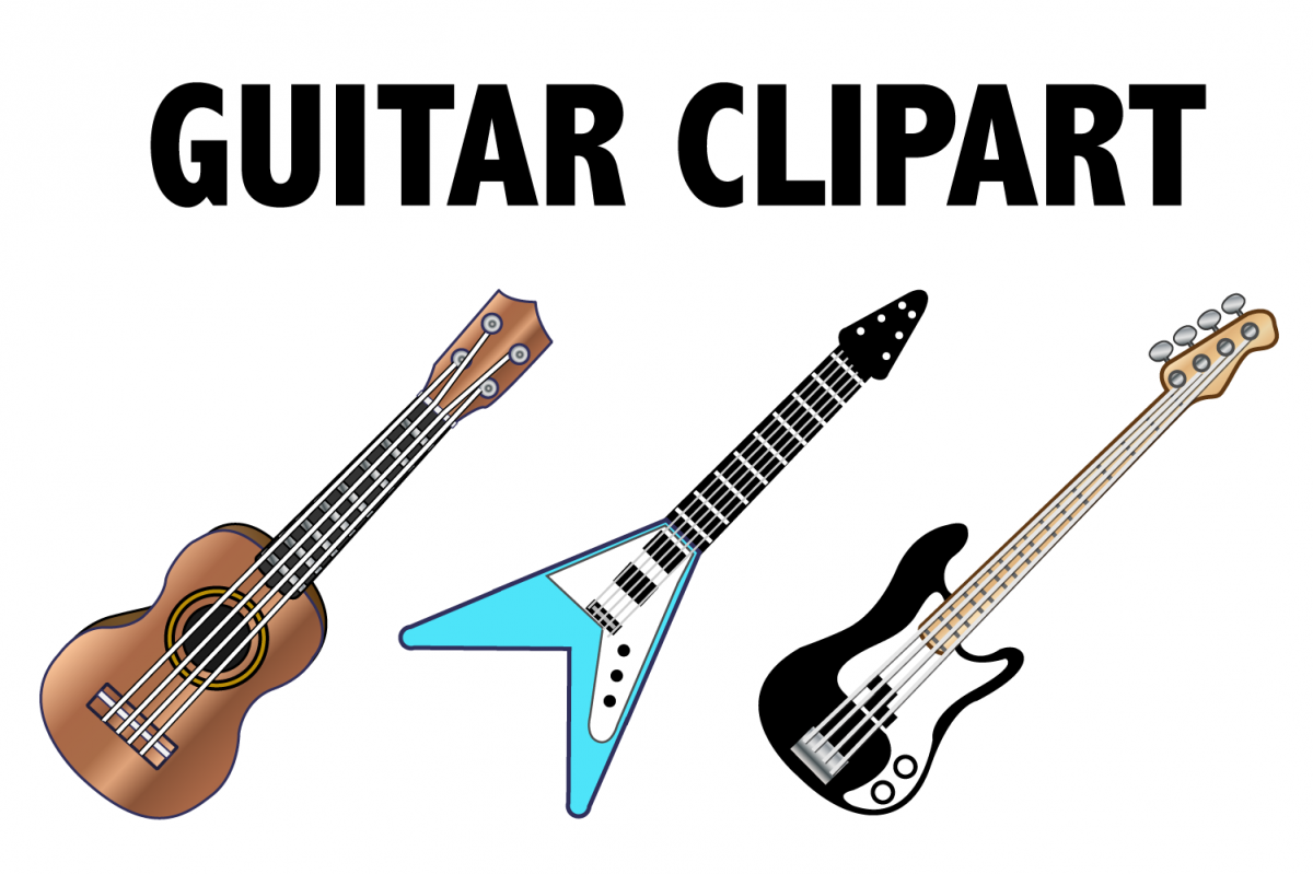 Guitar Clipart example image 1
