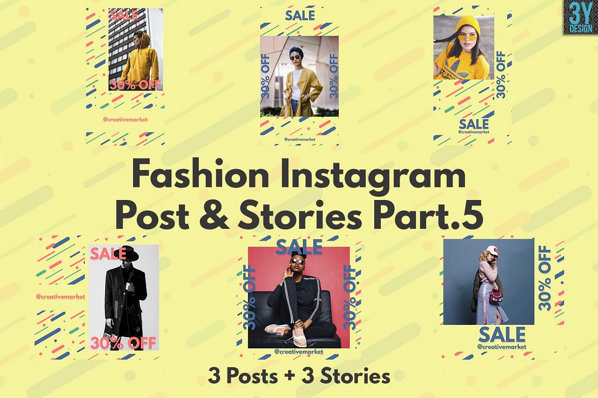 Fashion Instagram Posts & Stories example image 1