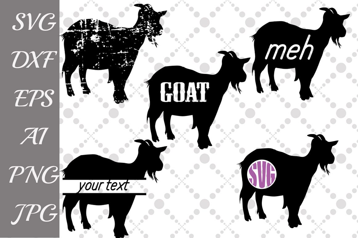 Download Goat Svg,FARM SVG,Farm Animal Svg,Goat Monogram Svg
