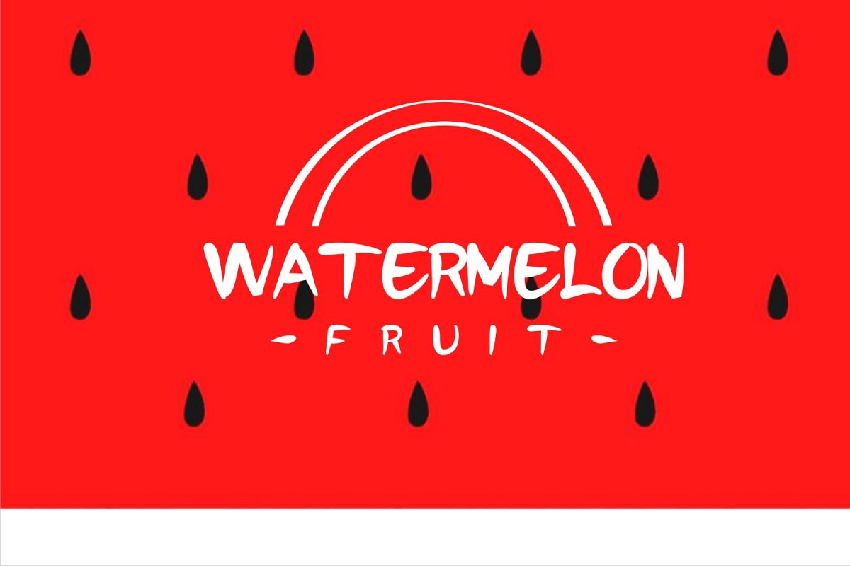 watermelonfont example image 1