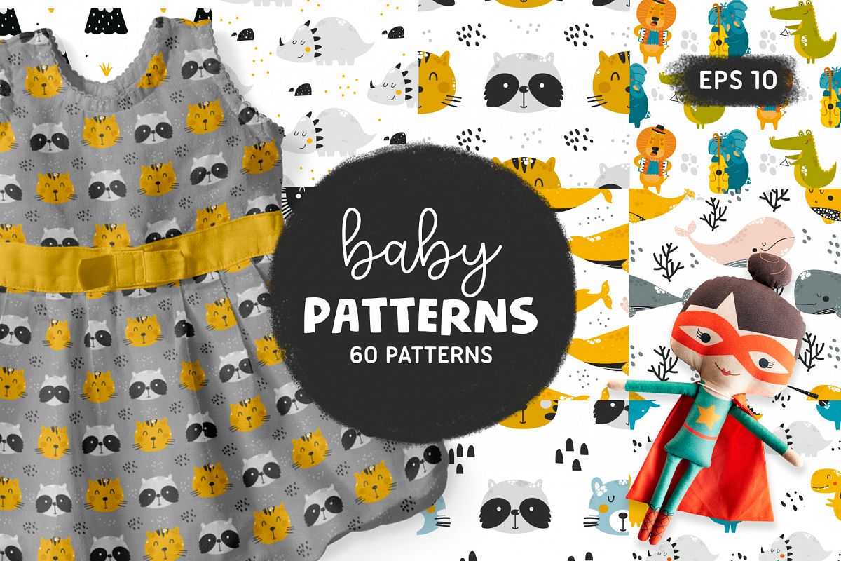 Baby patterns Bundle example image 1