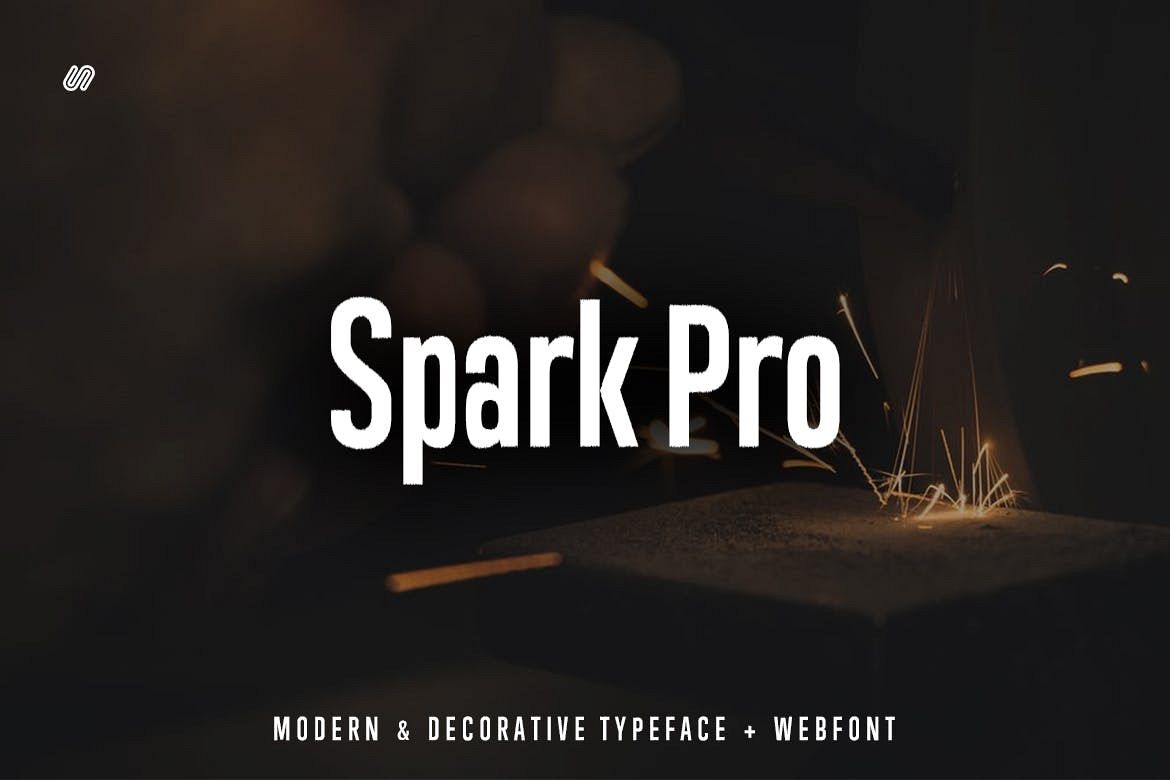 Spark Pro - Decorative Typeface WebFont example image 1
