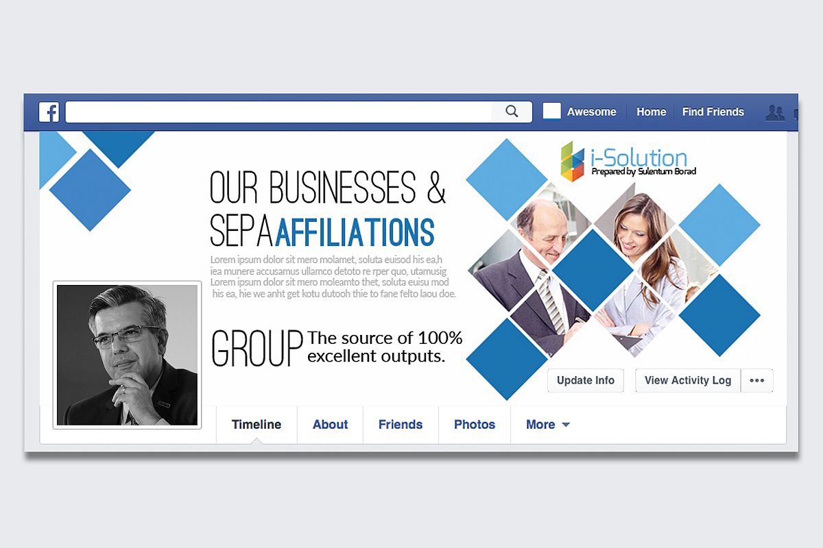 Business Facebook Timelines 08 example image 1