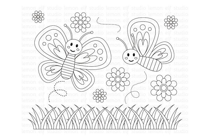 Baking Utensils-Digital Stamp (LES.DS11) example image 1