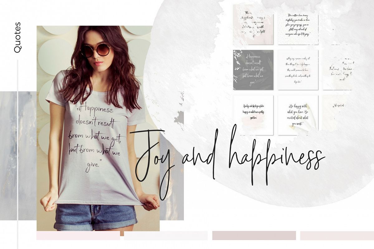Joy and Happiness quotes example image