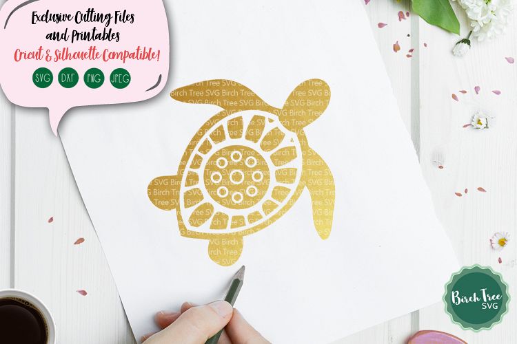 Download Turtle Mandala Svg, Turtle Svg, Sea Turtle Svg File, Beach ...