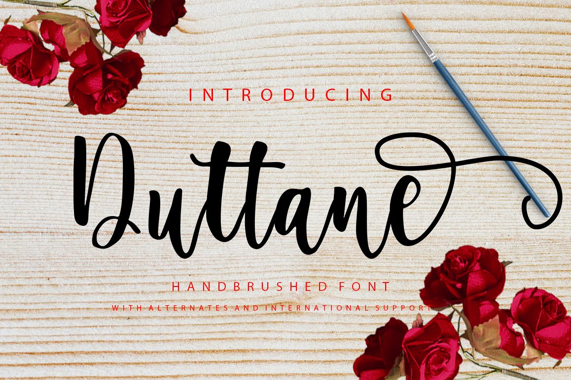 Duttane Script example image 1