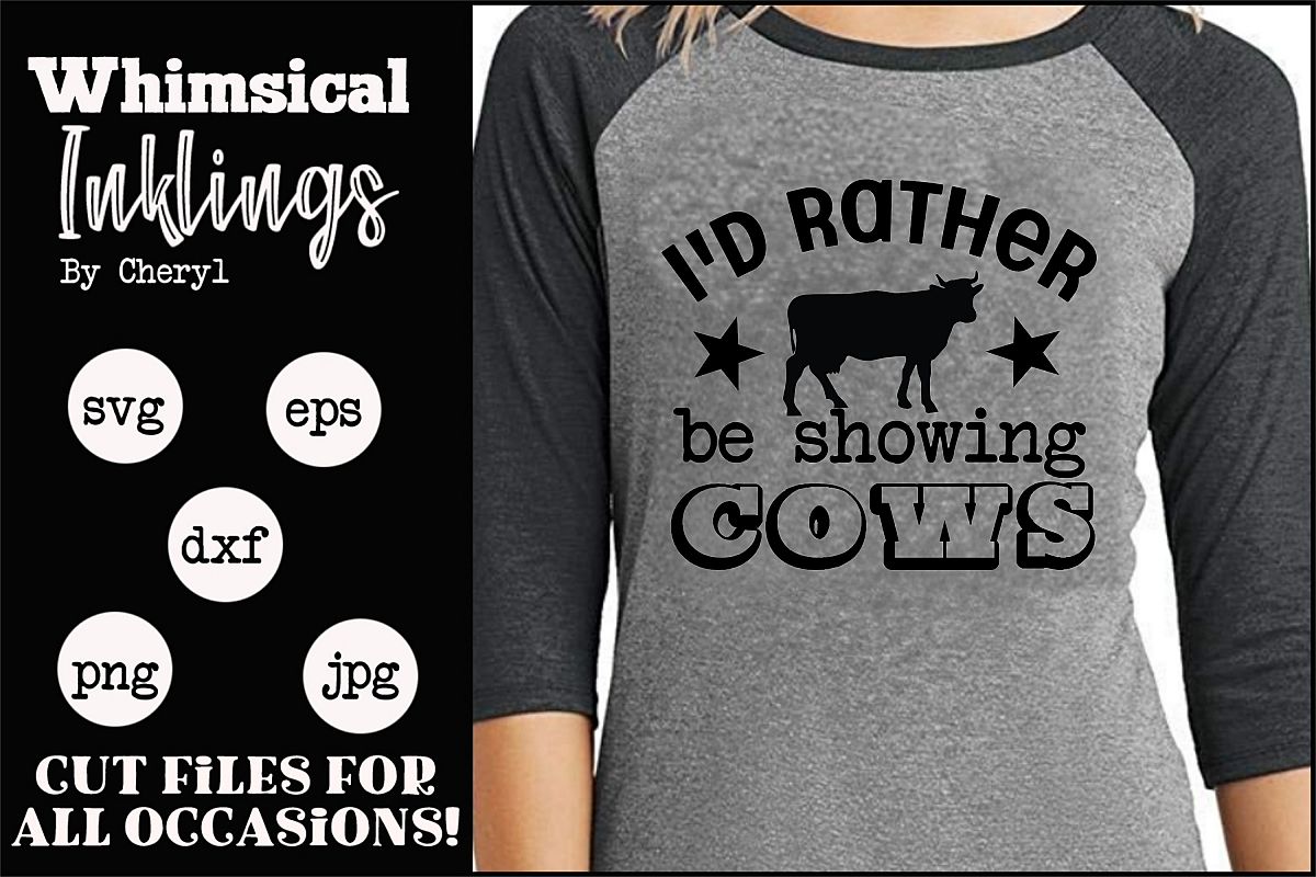 Showing Cows SVG example image 1