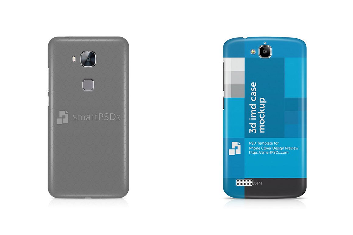 Huawei Honor 3C 3d IMD Mobile Case Design Mockup 2013 example image 1