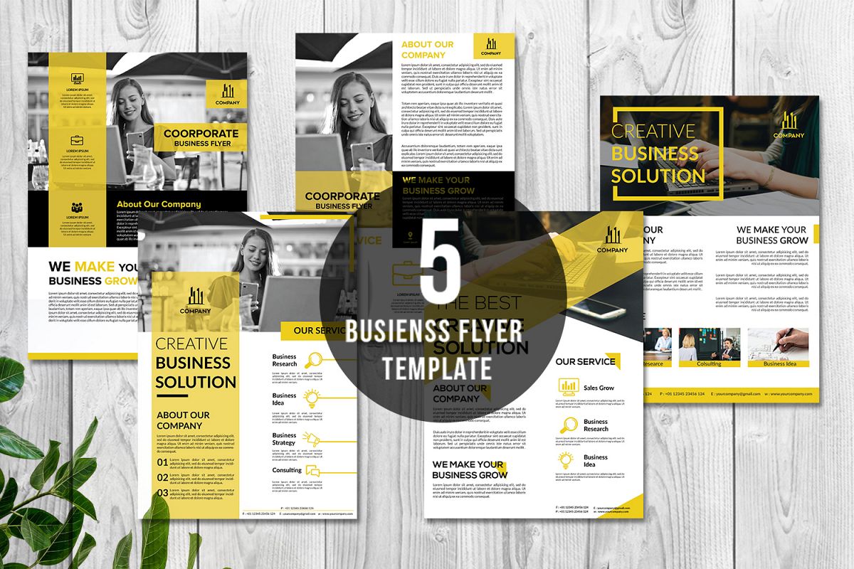 Creative Business Flyer A4 Print Ready Vol. 2 example image 1