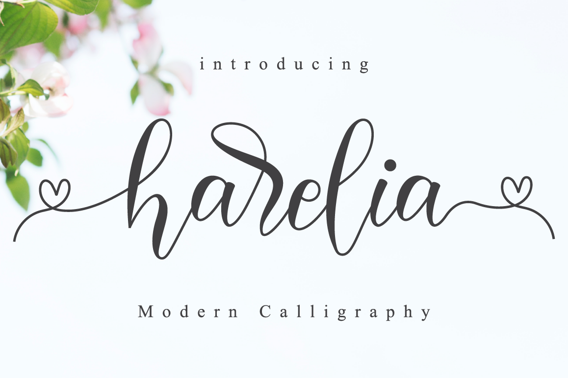 Harelia Script example image 1