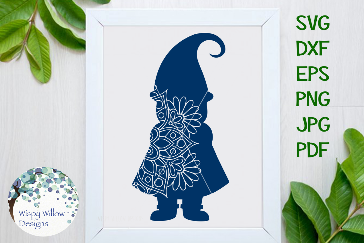 Gnome Mandala SVG