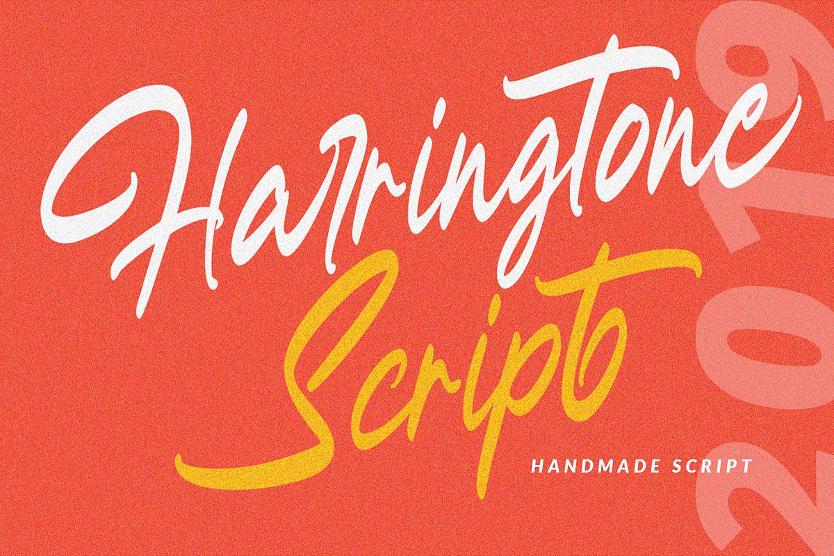 Harringtone Script example image 1