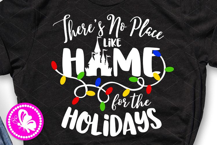 Theres no place like home for the holidays Palace Castle svg example image 1