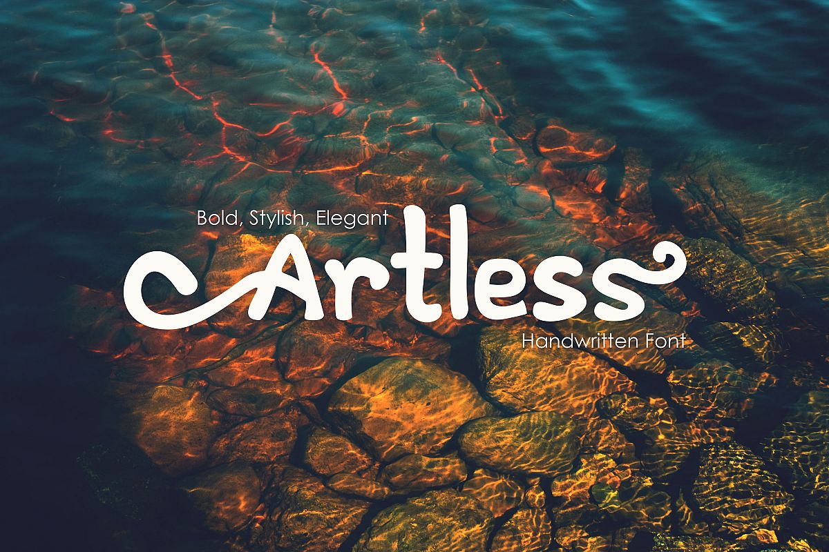 Artless - Handwritten Font example image 1