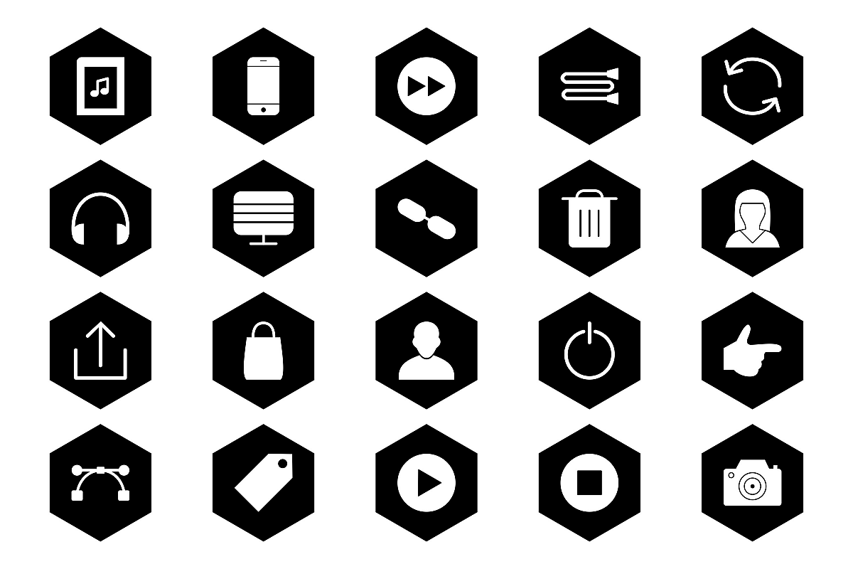 Set Of Multimedia Icons example image 1