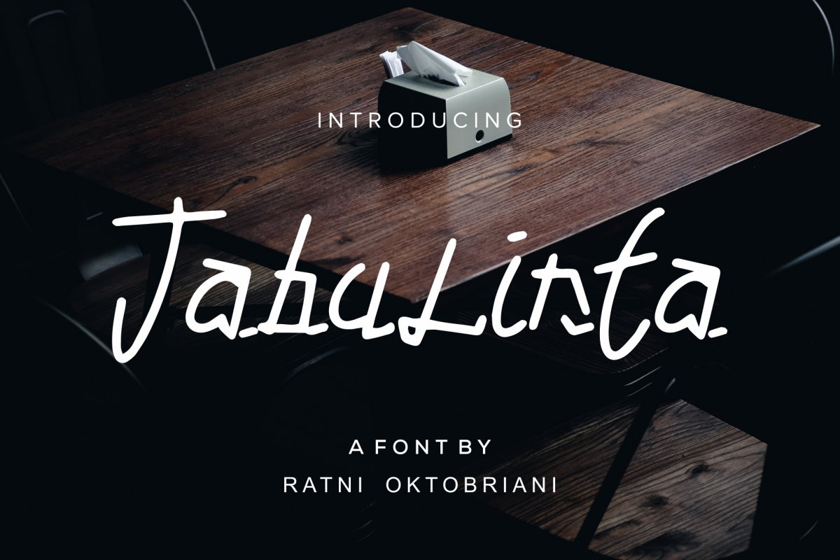 Tabulinta - A Uniquel Font example image 1