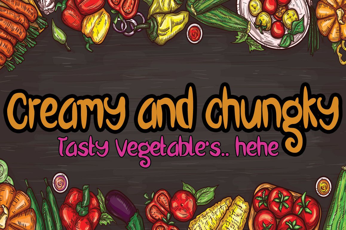 CREAMY AND CHUNGKY example image 1