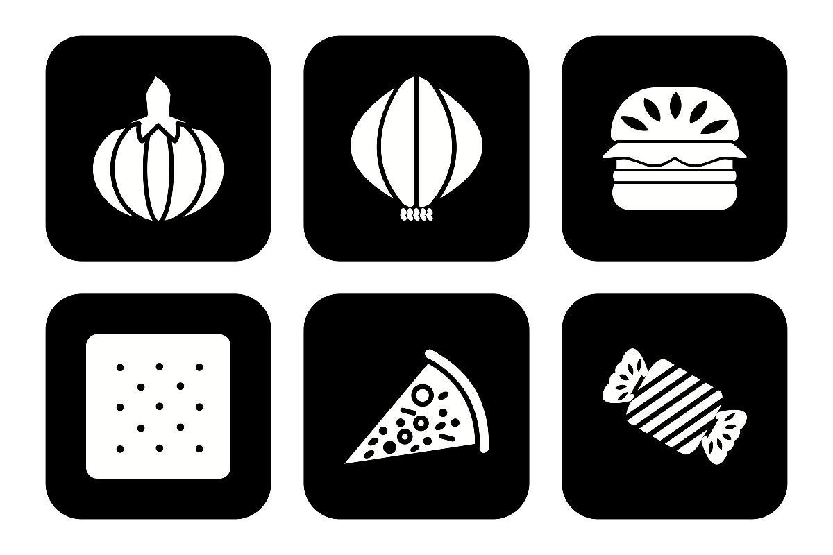 Set Of Food Icons example image 1
