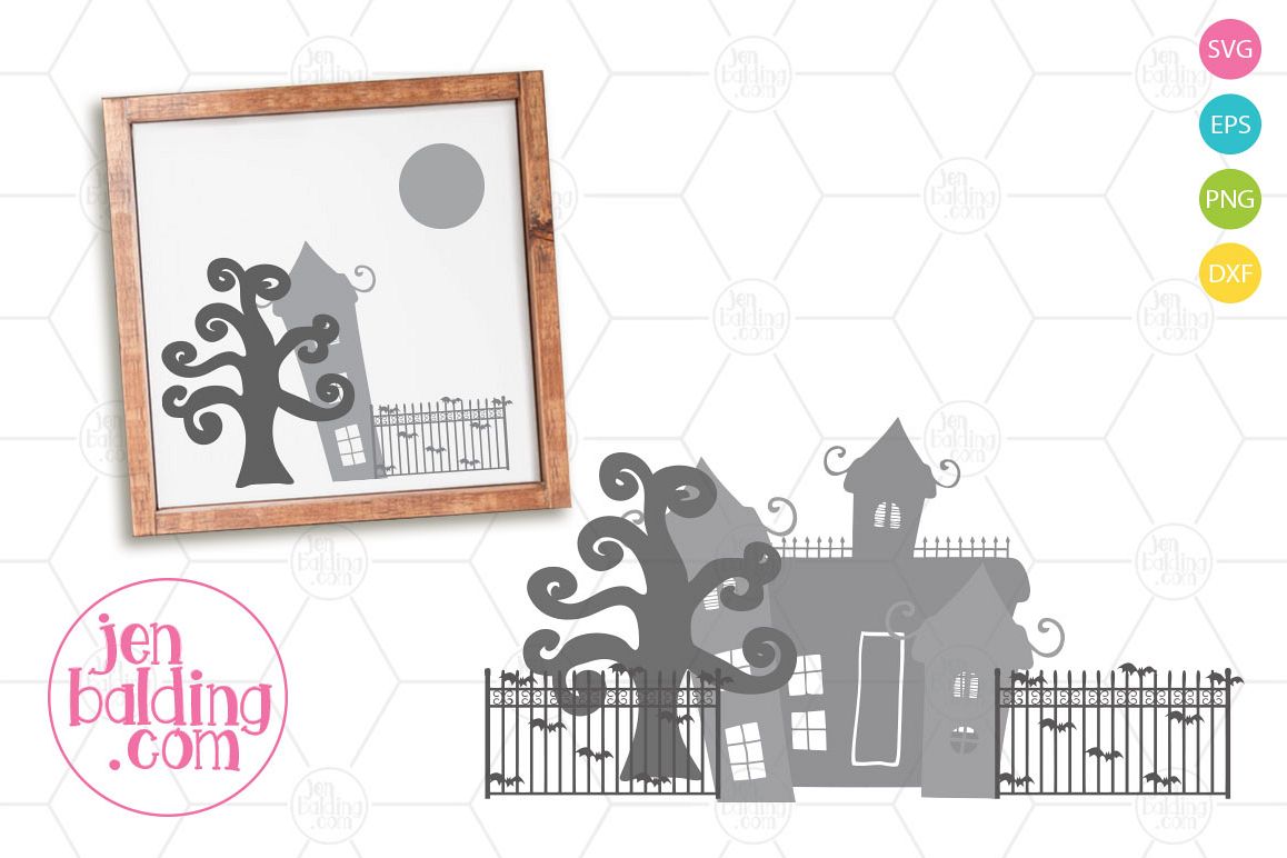 Creepy Scene Builder SVG example image 1
