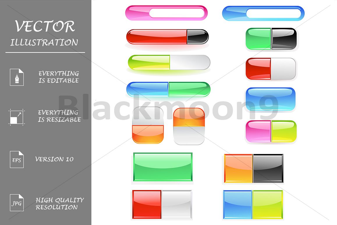 Banner is Divided into Two Buttons example image 1