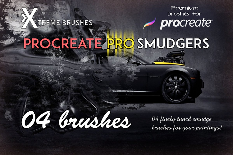 Procreate Pro Smudgers example image 1