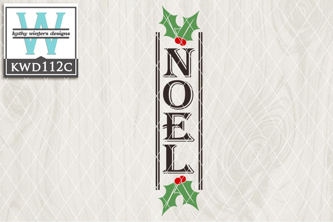 Christmas Cutting File KWD112C example image 1