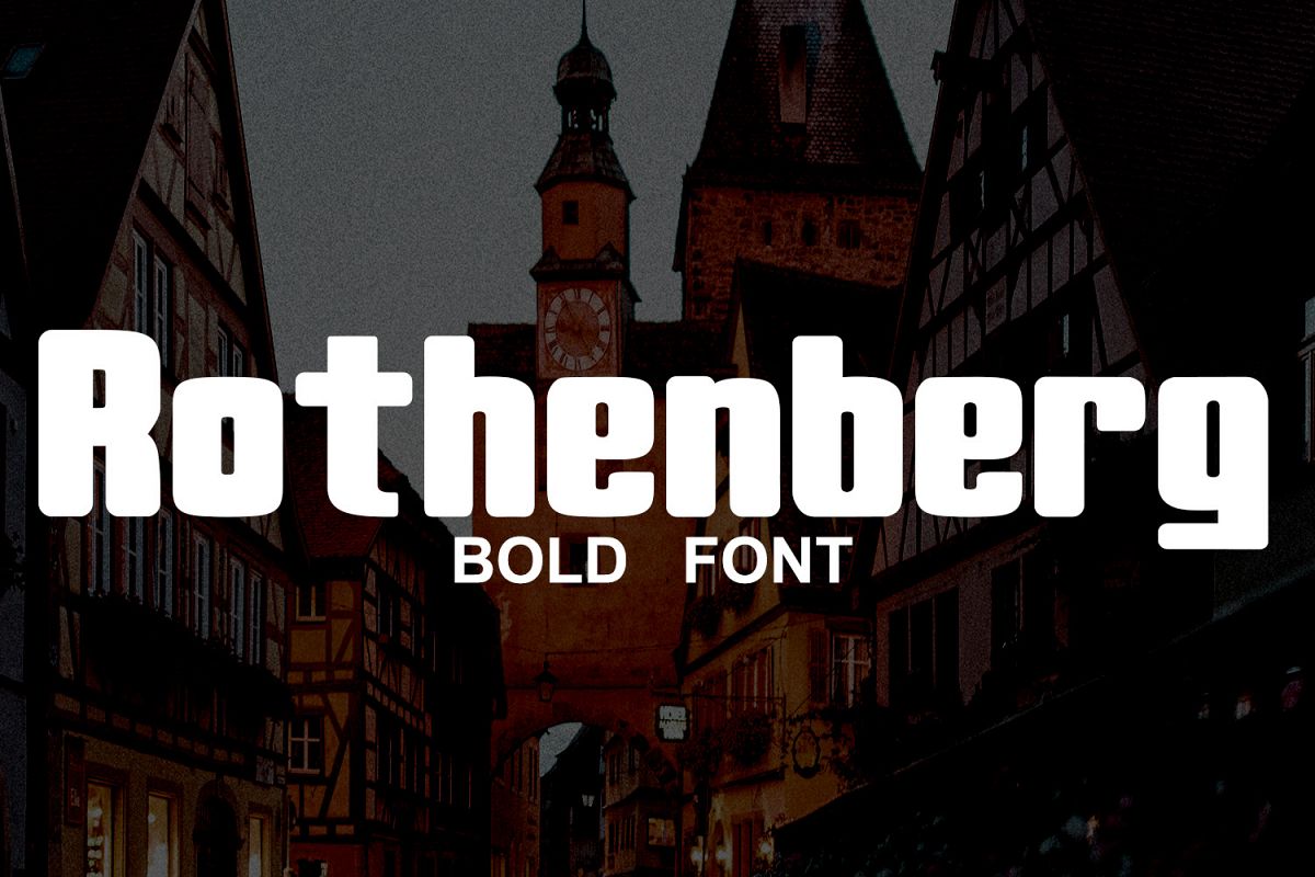 Rothenberg Bold example image 1