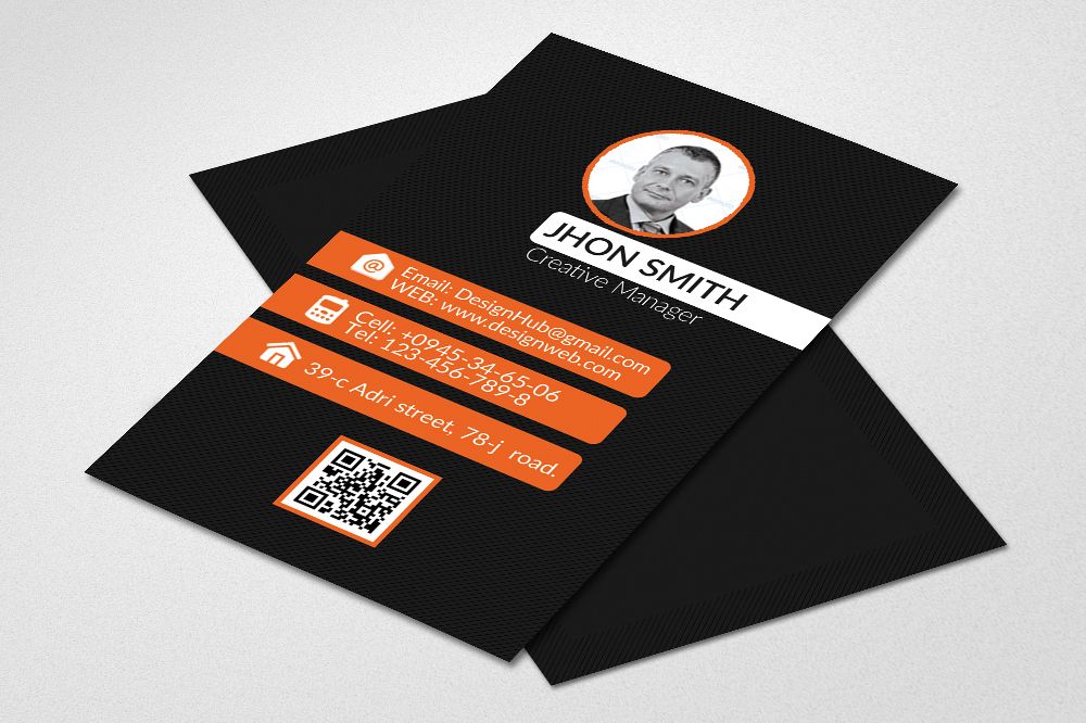 Vertical Business Cards example image 1