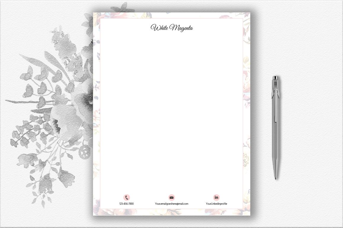 Letterhead Design Template example image 1