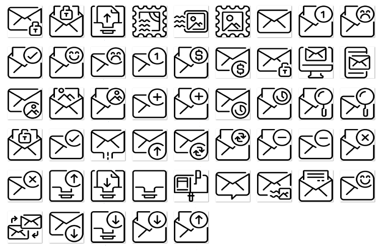 Message mail linear example image 1