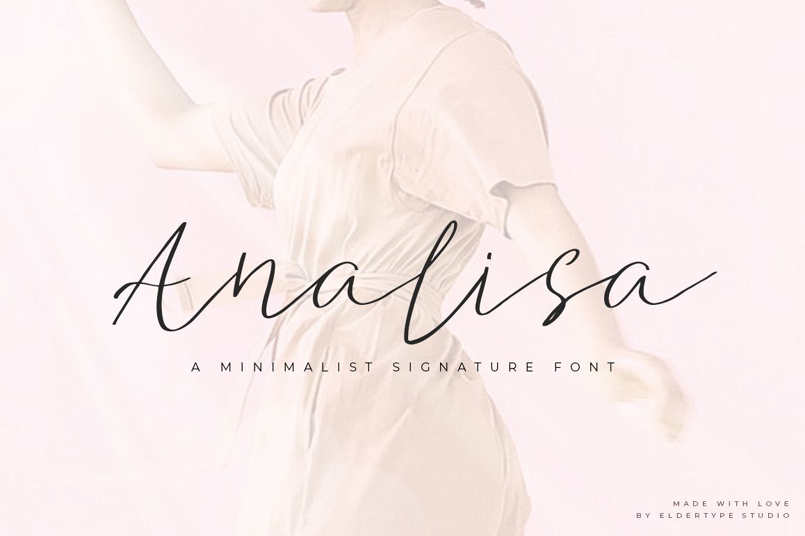 Analisa - Minimalist Font example image 1