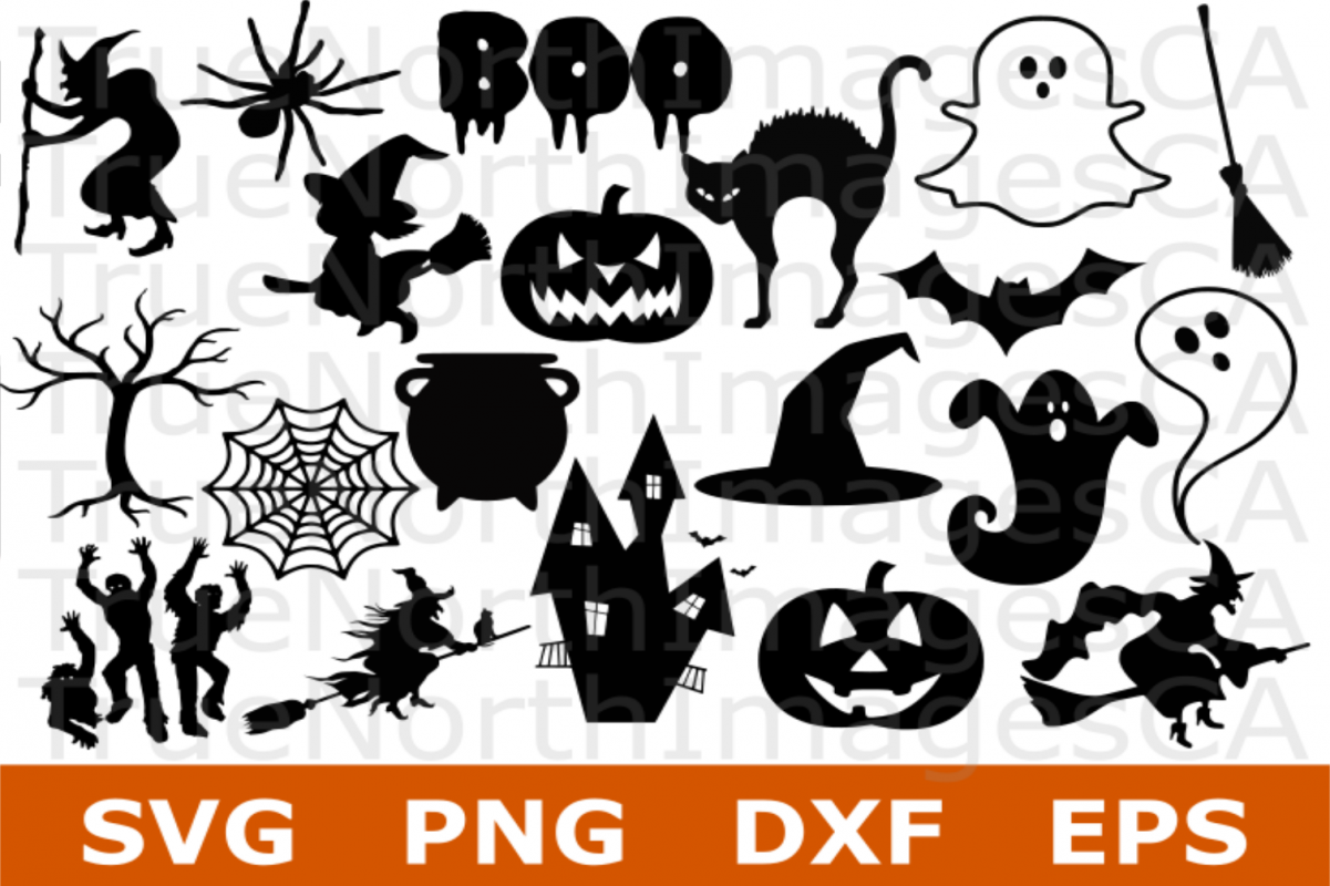 Download Halloween Clipart Bundle - A Halloween SVG Cut File