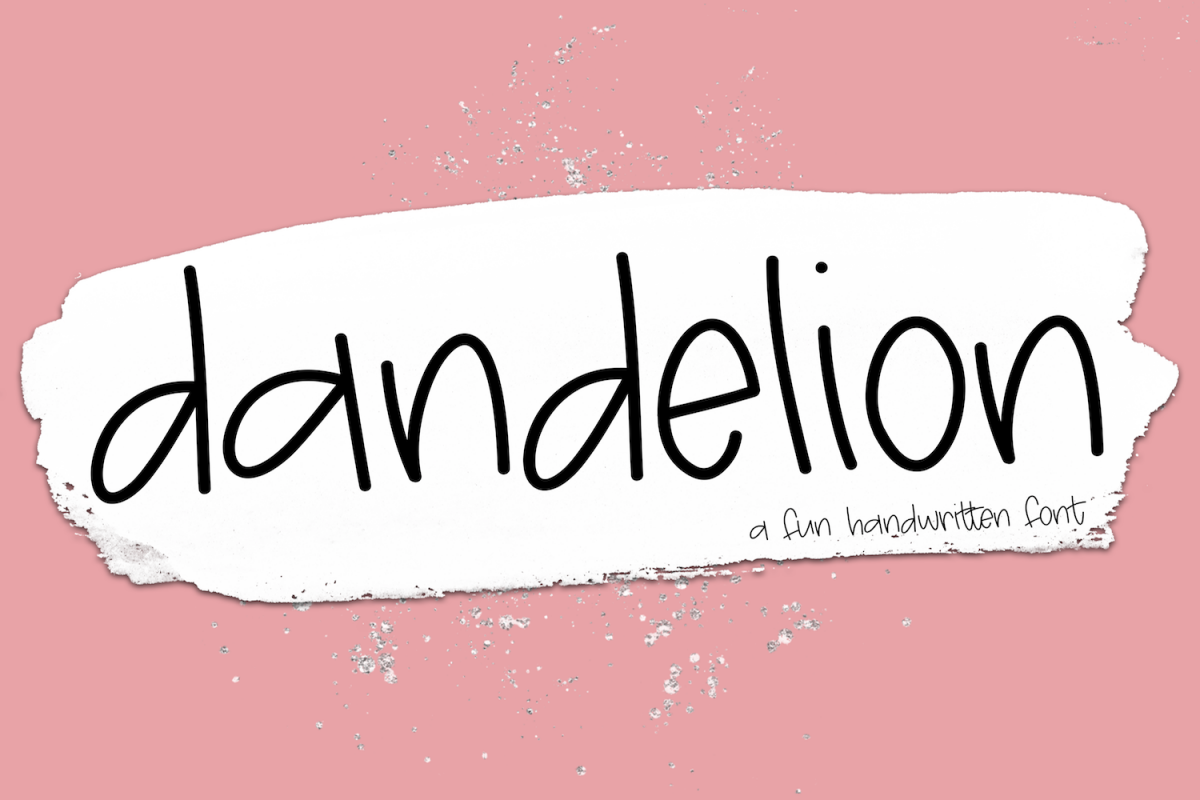 Dandelion - A Fun Handwritten Font example image 1