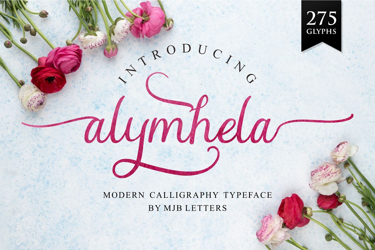 Alymhela Beautiful Script example image 1