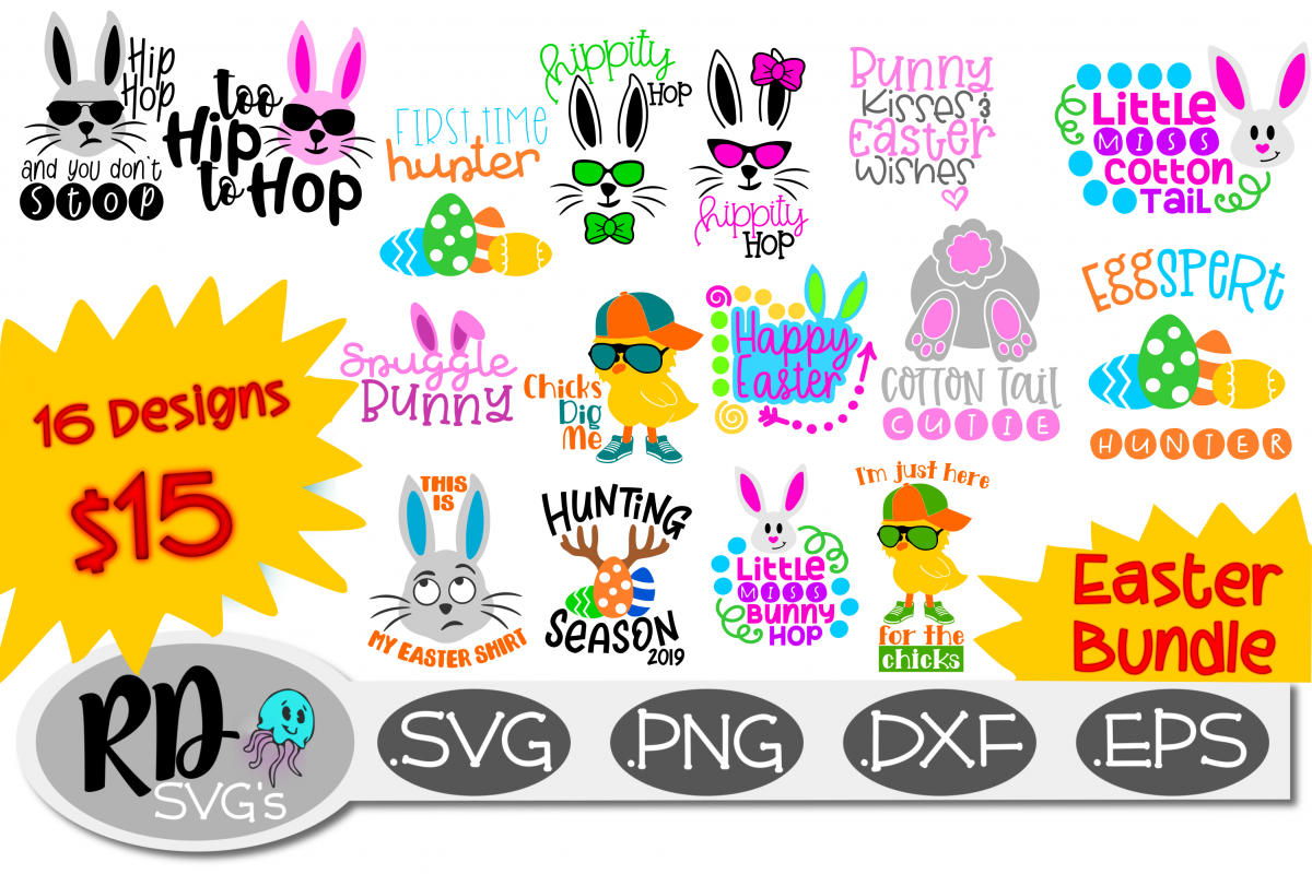 Download Easter SVG - A Bundle of Easter Designs (218087) | SVGs ...