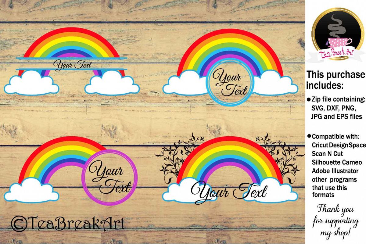 Rainbow Cutting Files 899C example image 1