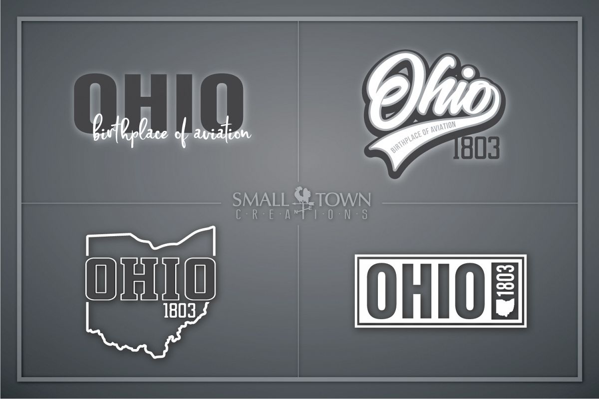 Ohio, Birthplace of Aviation - slogan, PRINT, CUT & DESIGN example image 1