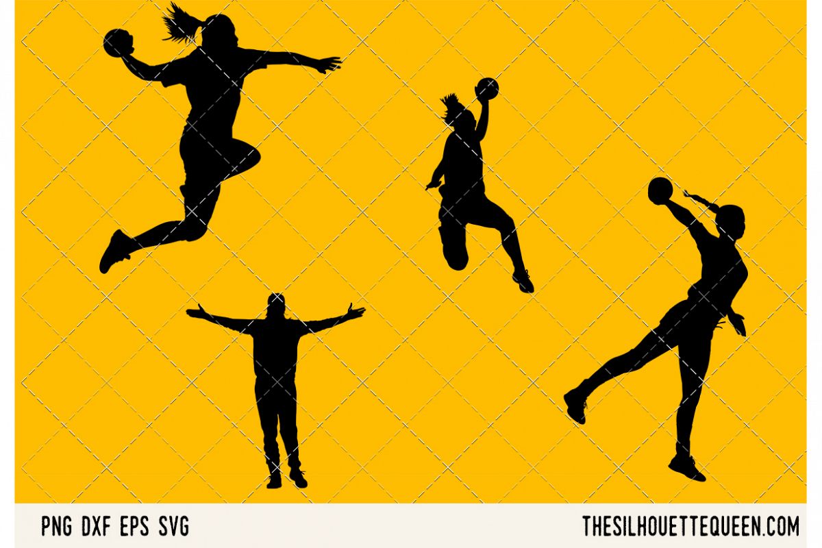 Handball Women SVG example image 1