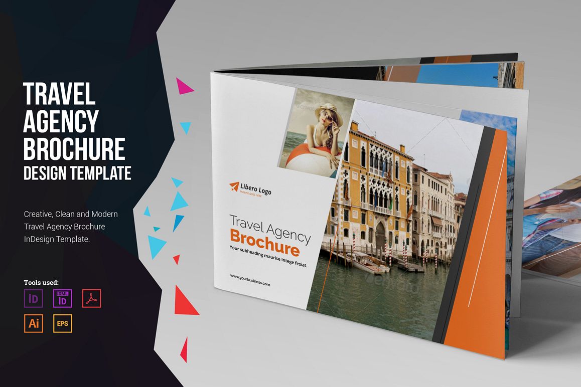 Holiday Travel Brochure Catalog Design v1