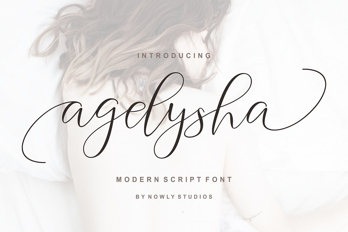 Agelysha Script example image 1