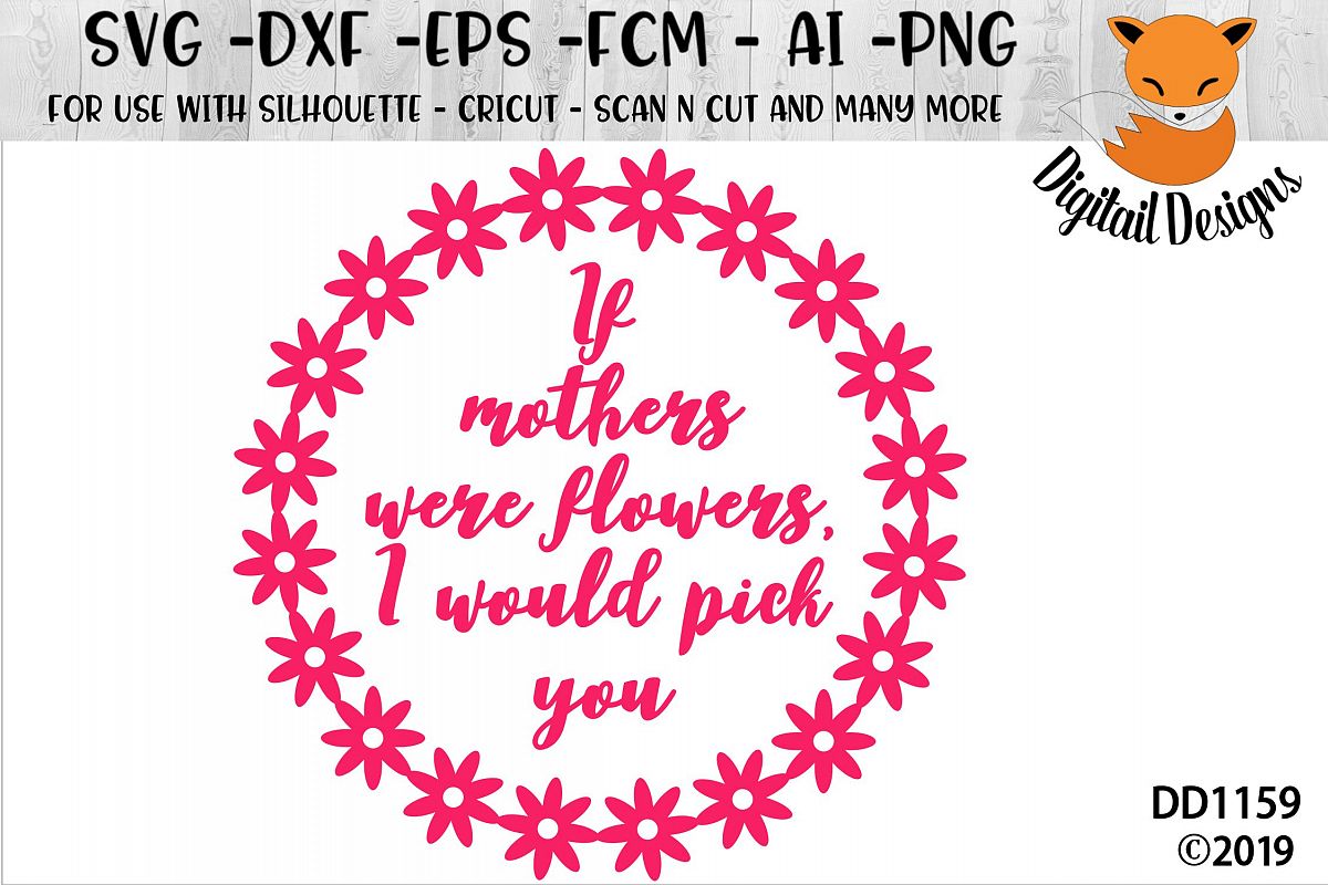 If Mother’s were Flowers SVG
