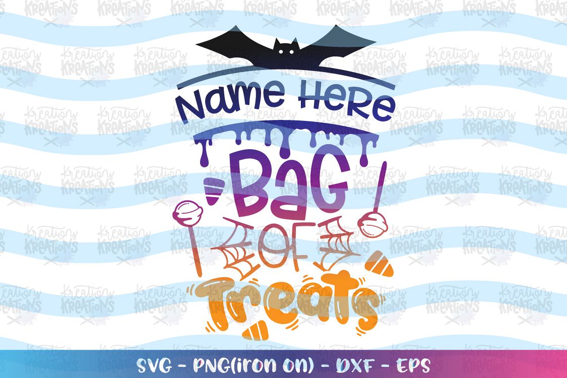 Halloween svg Bag of Treats svg (361397) | SVGs | Design Bundles