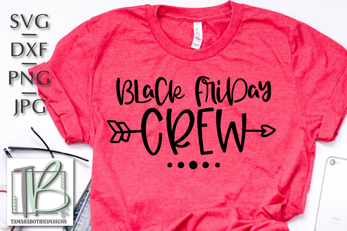 Black Friday SVG File, Black Friday Crew SVG example image 1