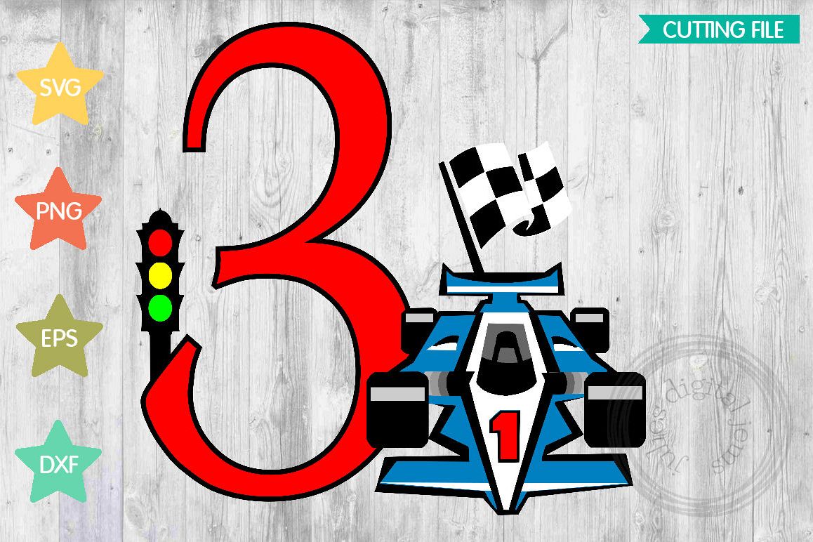 Racing Birthday 3rd, by Julies Homemade Jems example image 1
