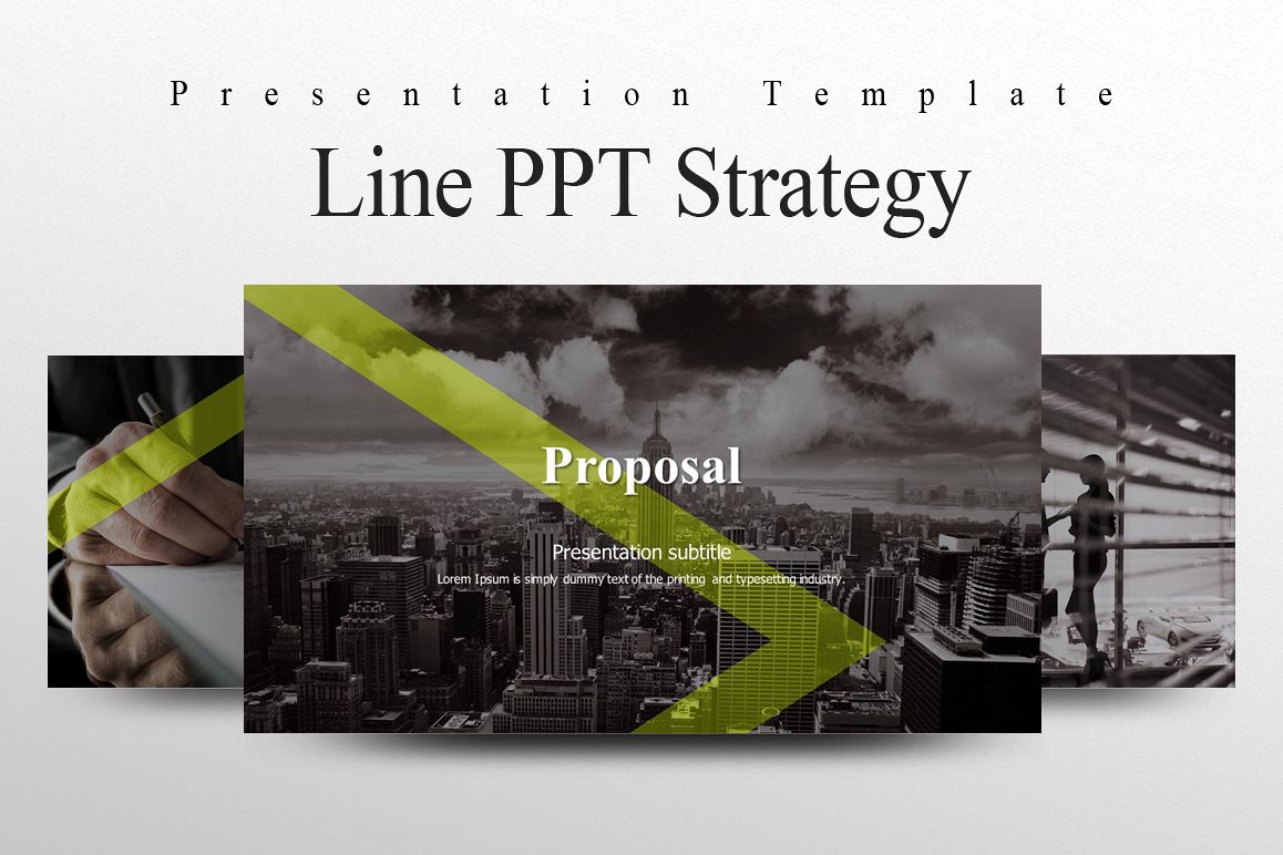 Line PPT Strategy example image 1