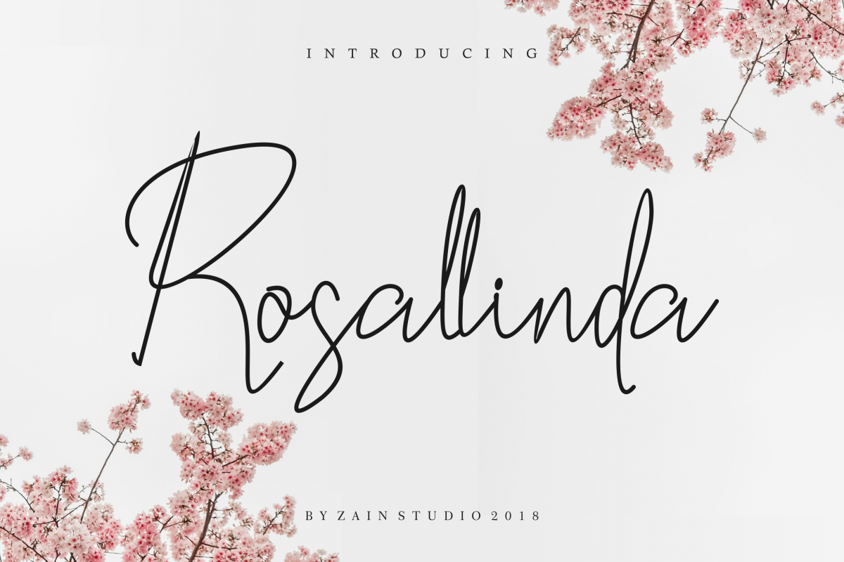 Rosallinda Script example image 1