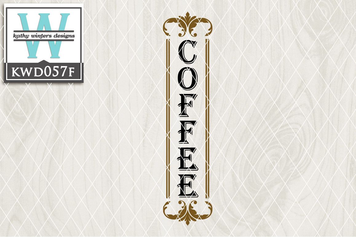 Coffee Cutting File KWD057F example image 1