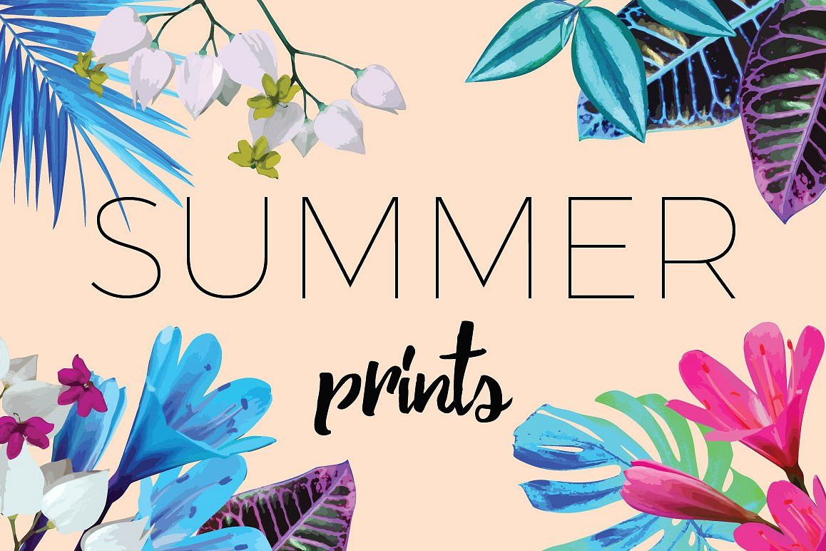 Summer vector prints example image 1