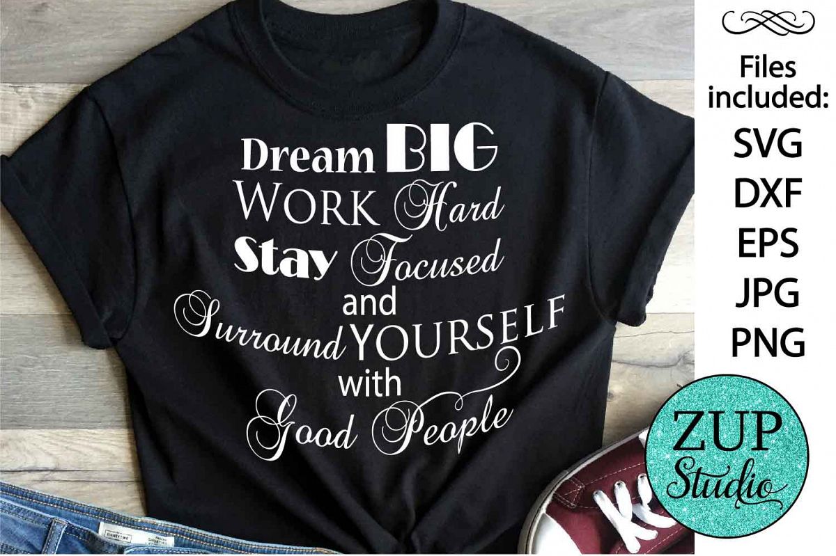 Dream big Digital Cutting files file 75 example image 1